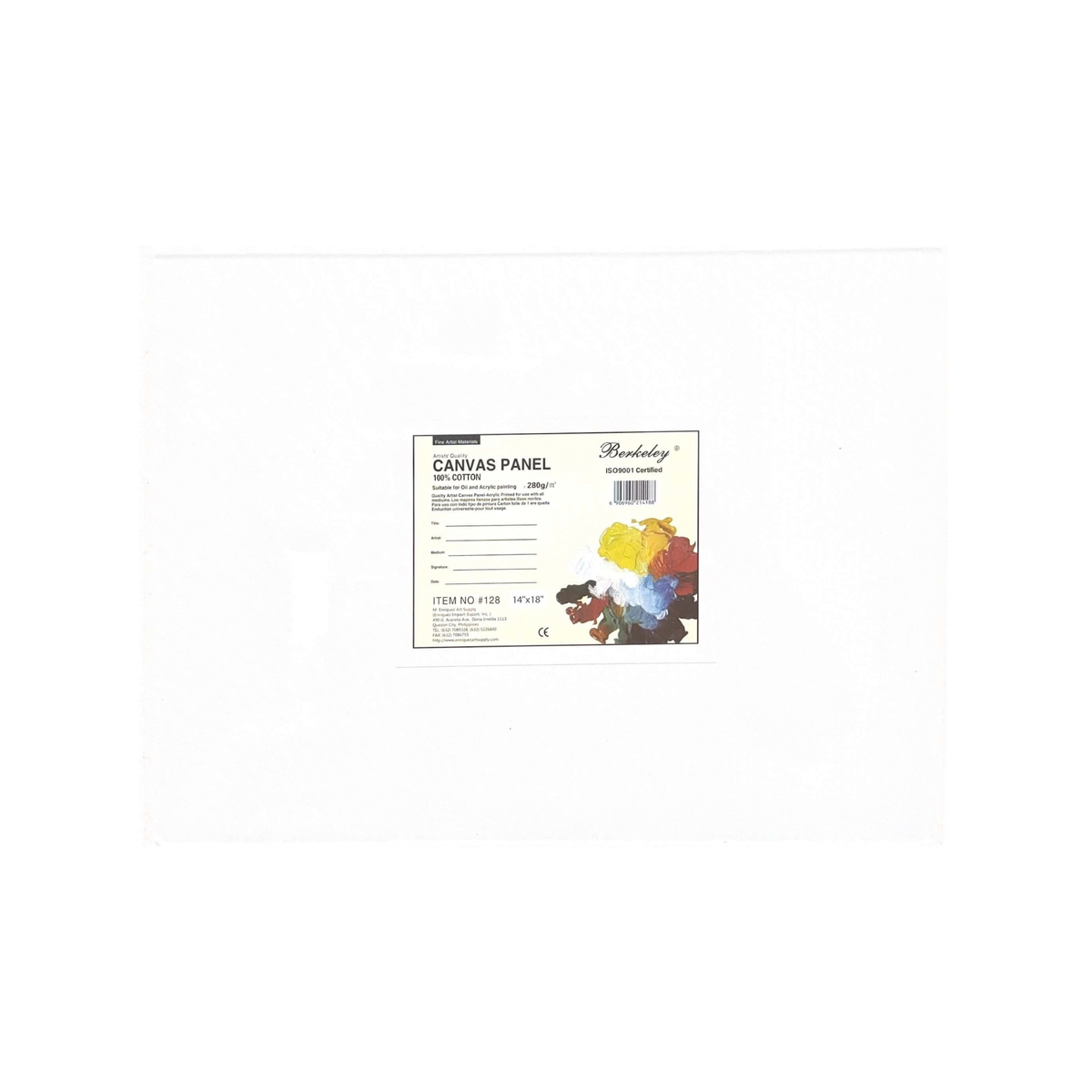 Berkeley Primed Canvas Board