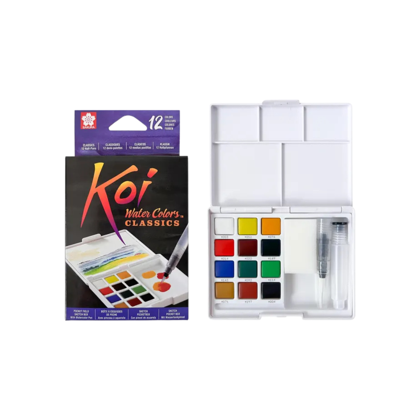 Koi Watercolor Pocket Set