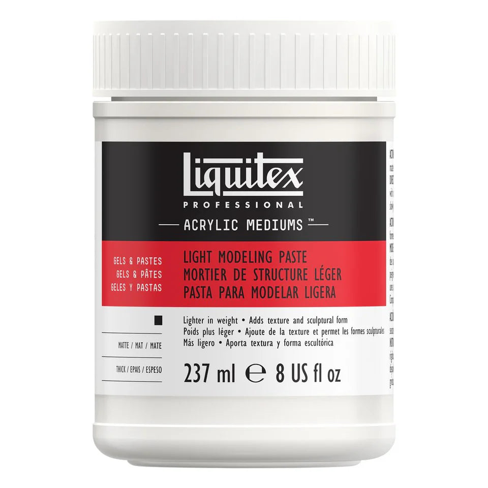 Liquitex HB Acrylic Medium 237mL - Light Modeling Paste