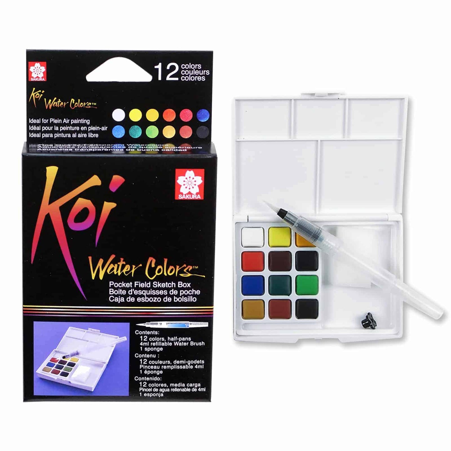 Koi Watercolor Pocket Set